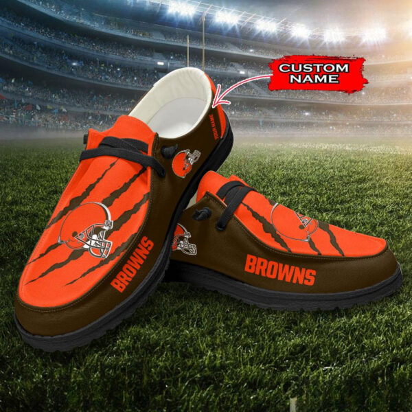 Tubopro Cleveland Browns Hey Dude Shoes For Men And Women
