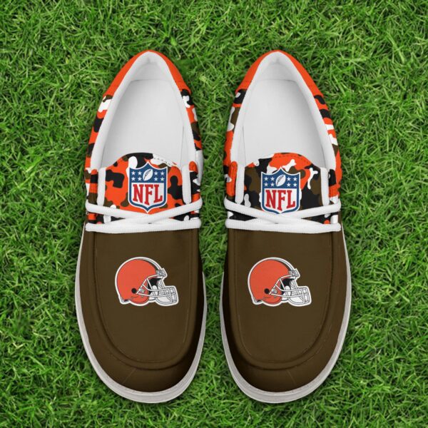 Tubopro Cleveland Browns Hey Dude Shoes For Men And Women - Image 5