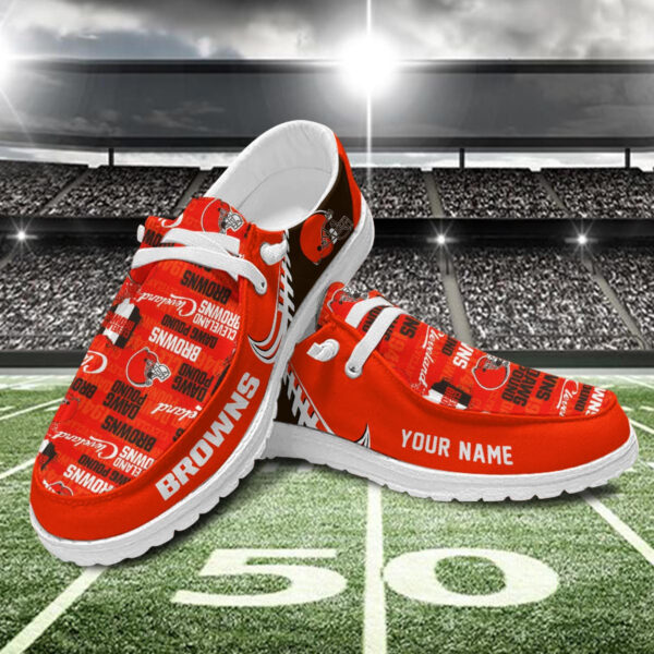 Tubopro Cleveland Browns Hey Dude Shoes For Men And Women