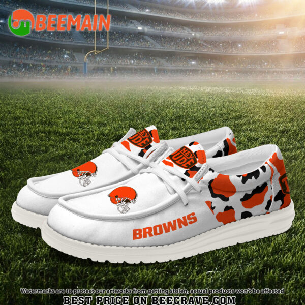 Tubopro Cleveland Browns Hey Dude Shoes For Men And Women - Image 2