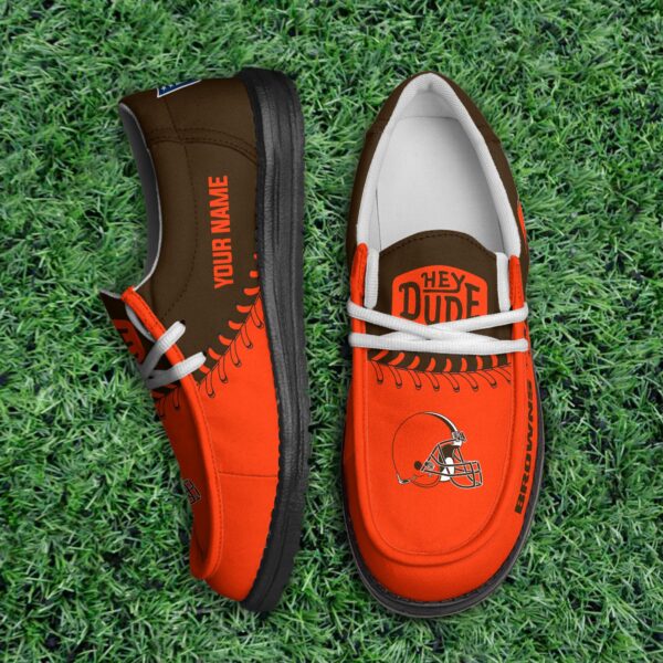 Tubopro Cleveland Browns Hey Dude Shoes For Men And Women - Image 2