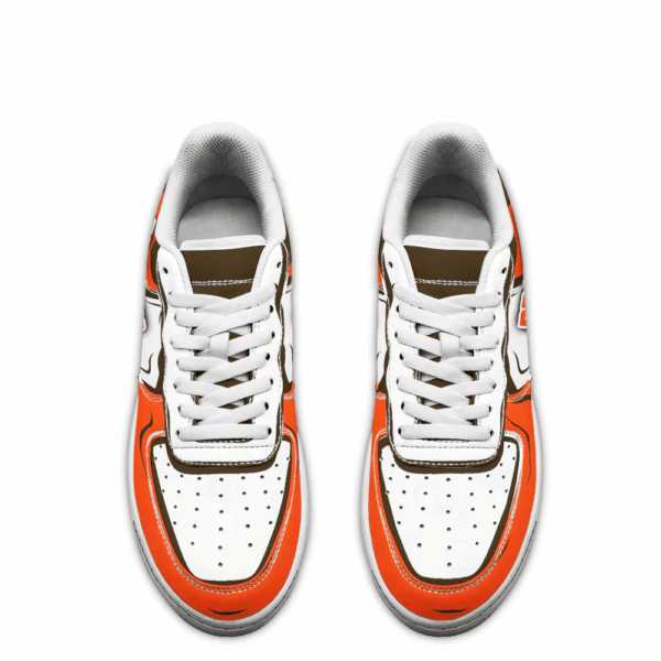 Tubopro Cleveland Browns NFL Air Low-Top Sneakers Shoes For Men And Women - Image 2