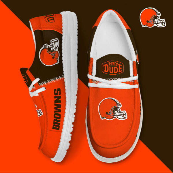 Tubopro Cleveland Browns Personalized Hey Dude Shoes For Men And Women