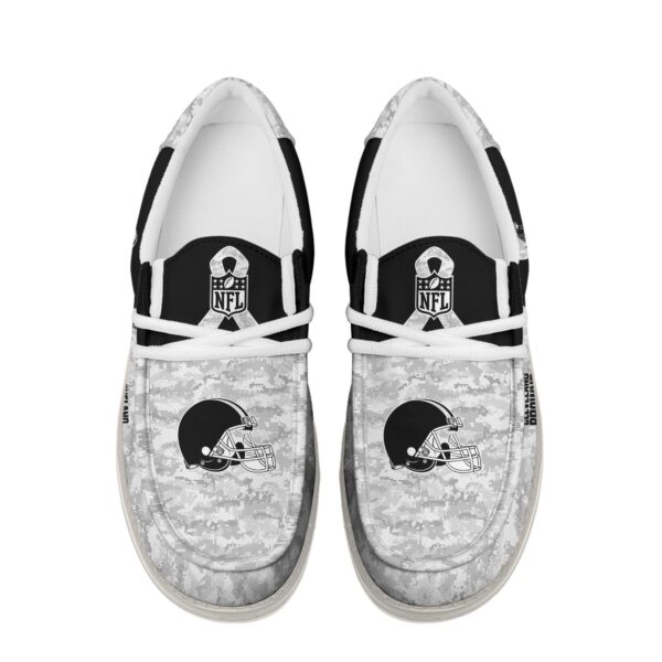 Tubopro Cleveland Browns Personalized Hey Dude Shoes For Men And Women - Image 4