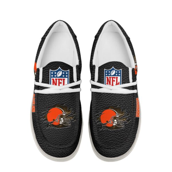 Tubopro Cleveland Browns Personalized Hey Dude Shoes For Men And Women - Image 4