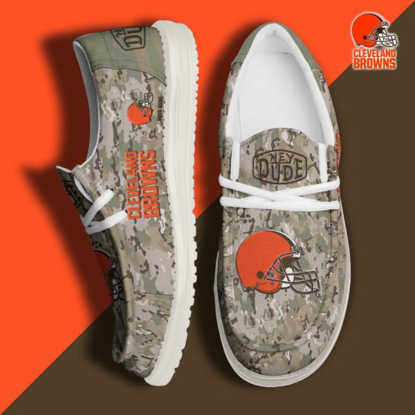 Tubopro Cleveland Browns Personalized Hey Dude Shoes For Men And Women