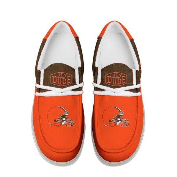 Tubopro Cleveland Browns Personalized Hey Dude Shoes For Men And Women - Image 4