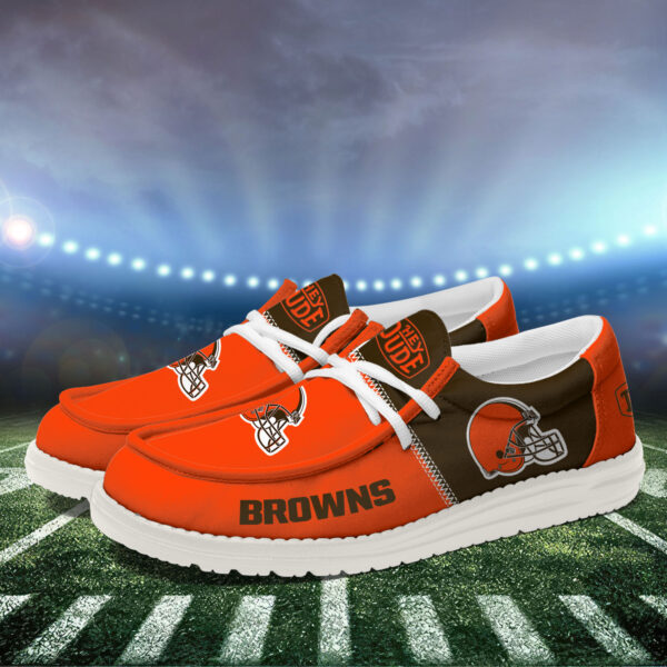 Tubopro Cleveland Browns Personalized Hey Dude Shoes For Men And Women - Image 3
