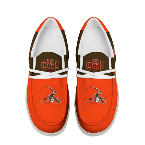 Tubopro Cleveland Browns Personalized Hey Dude Shoes For Men And Women - Image 4