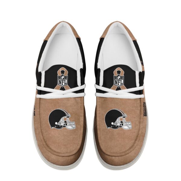 Tubopro Cleveland Browns Personalized Hey Dude Shoes For Men And Women - Image 4