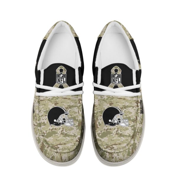 Tubopro Cleveland Browns Personalized Hey Dude Shoes For Men And Women - Image 4