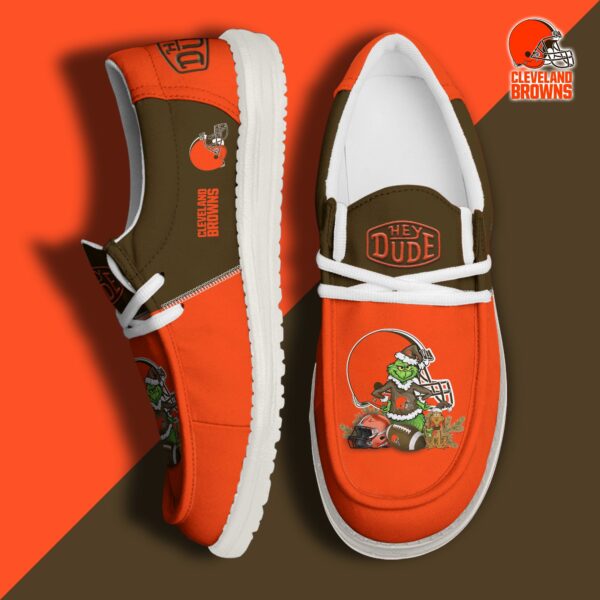 Tubopro Cleveland Browns Personalized Hey Dude Shoes For Men And Women