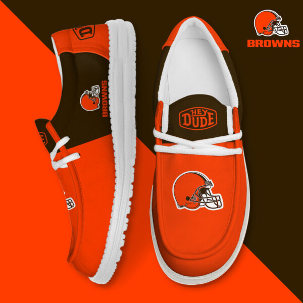 Tubopro Cleveland Browns Personalized Hey Dude Shoes For Men And Women