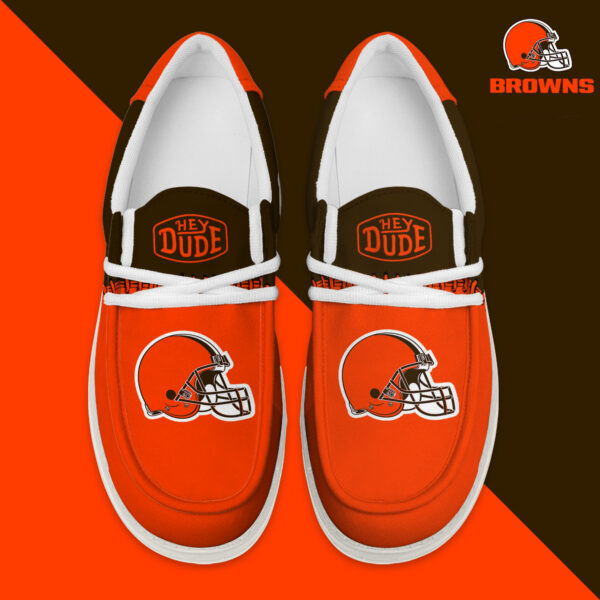 Tubopro Cleveland Browns Personalized Hey Dude Shoes For Men And Women - Image 4