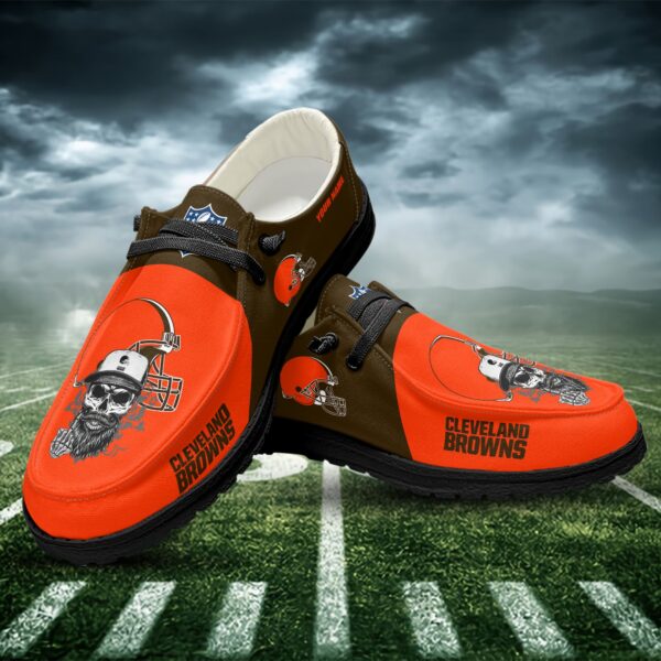Tubopro Cleveland Browns Personalized Hey Dude Shoes For Men And Women - Image 2