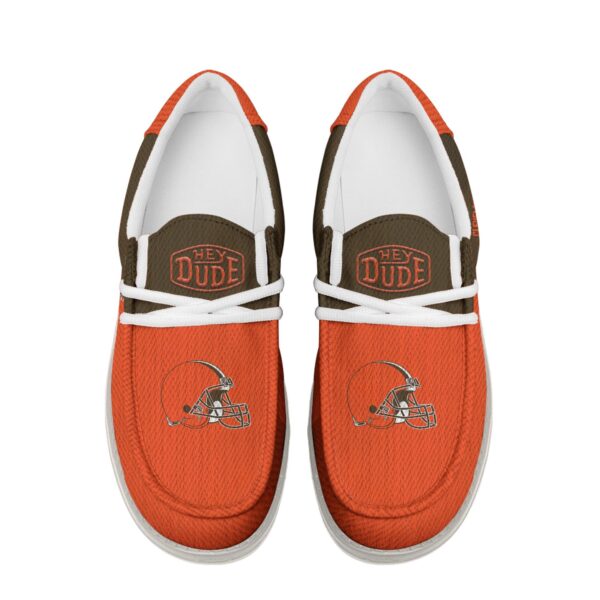 Tubopro Cleveland Browns Personalized Hey Dude Shoes For Men And Women - Image 4