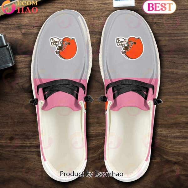 Tubopro Cleveland Browns Personalized Hey Dude Shoes For Men And Women - Image 4