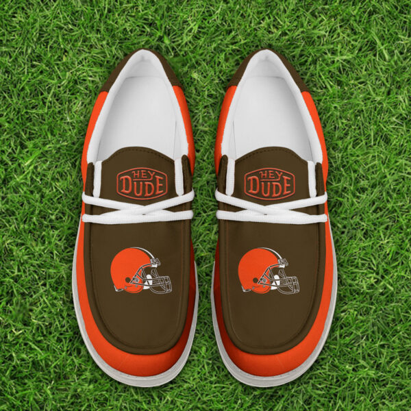 Tubopro Cleveland Browns Personalized Hey Dude Shoes For Men And Women - Image 4