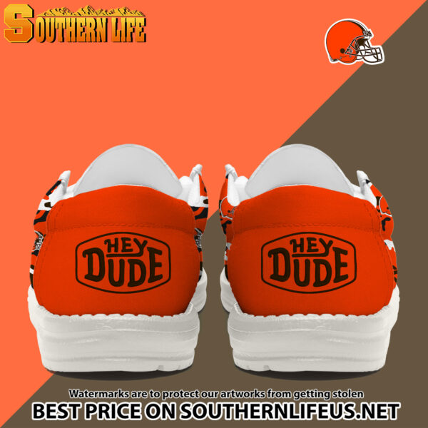 Tubopro Cleveland Browns Personalized Hey Dude Shoes For Men And Women - Image 3