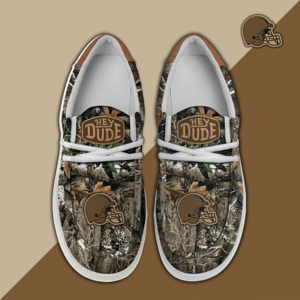Tubopro Cleveland Browns Personalized Hey Dude Shoes For Men And Women