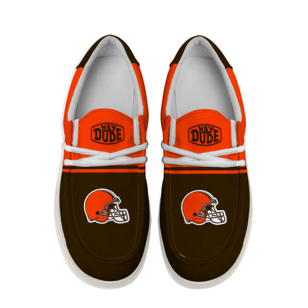 Tubopro Cleveland Browns Personalized Hey Dude Shoes For Men And Women - Image 4