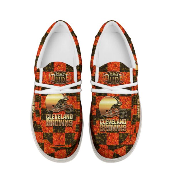 Tubopro Cleveland Browns Personalized Hey Dude Shoes For Men And Women - Image 4