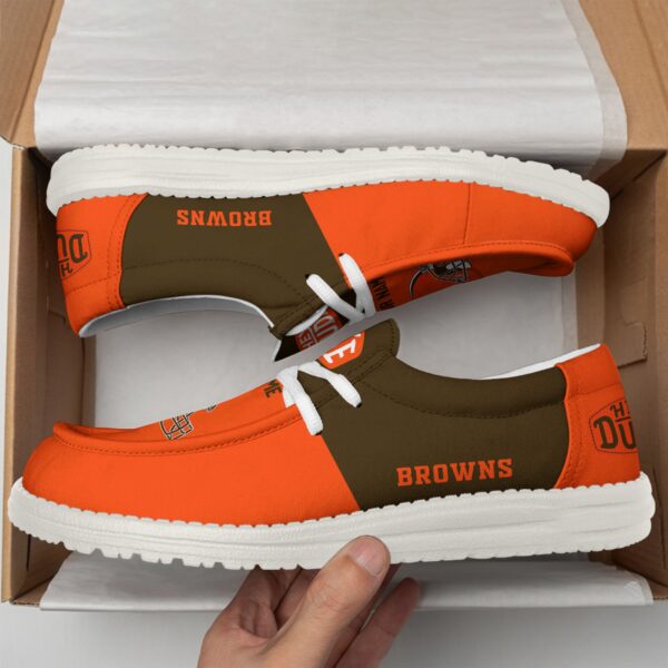 Tubopro Cleveland Browns Personalized Hey Dude Shoes For Men And Women - Image 2