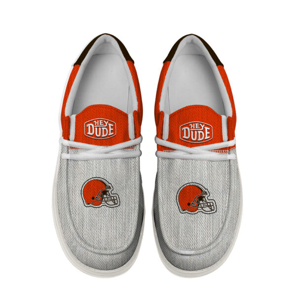 Tubopro Cleveland Browns Personalized Hey Dude Shoes For Men And Women - Image 4