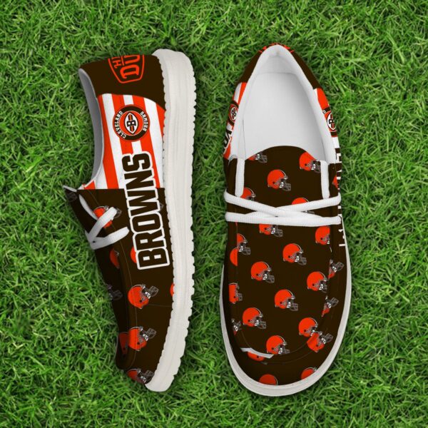 Tubopro Cleveland Browns Personalized Hey Dude Shoes For Men And Women - Image 5