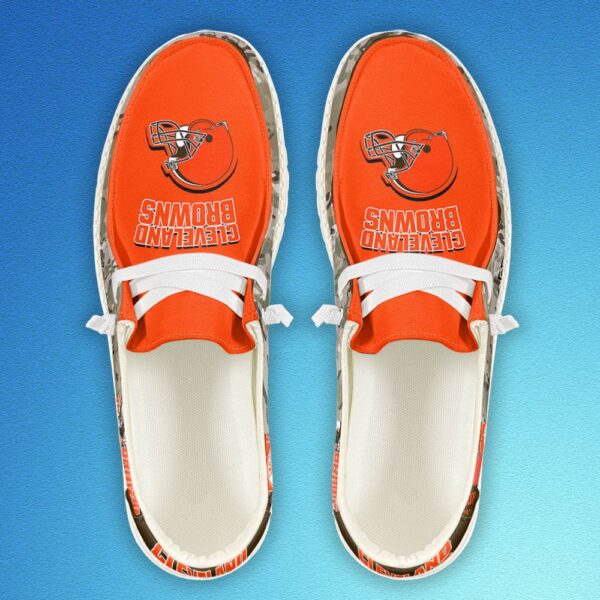 Tubopro Cleveland Browns Personalized Hey Dude Shoes For Men And Women - Image 3