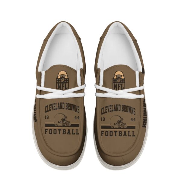 Tubopro Cleveland Browns Personalized Hey Dude Shoes For Men And Women - Image 4