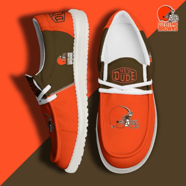 Tubopro Cleveland Browns Personalized Hey Dude Shoes For Men And Women