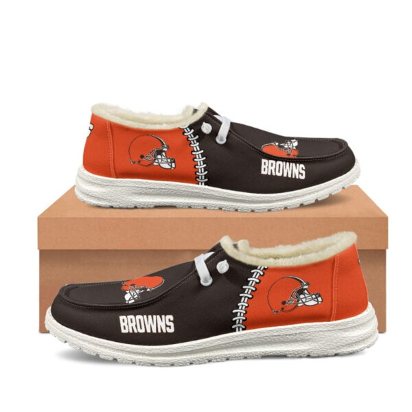 Tubopro Cleveland Browns Personalized Hey Dude Shoes For Men And Women