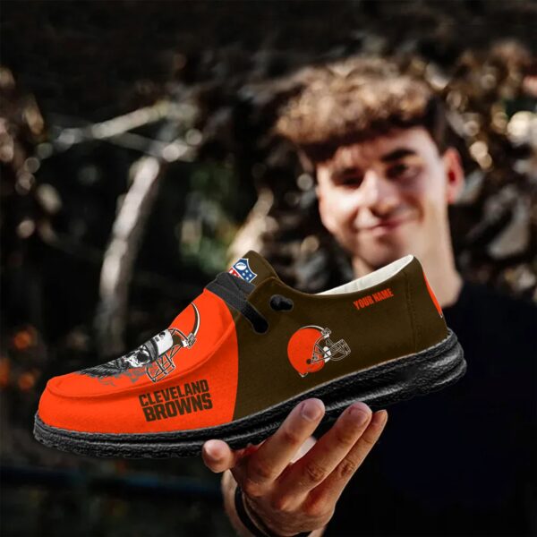 Tubopro Cleveland Browns Personalized Hey Dude Shoes For Men And Women - Image 6