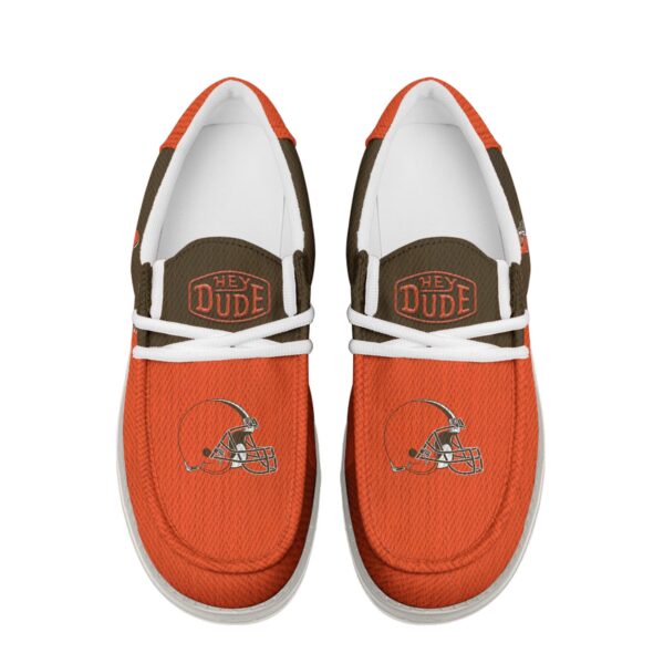 Tubopro Cleveland Browns Personalized Hey Dude Shoes For Men And Women - Image 4