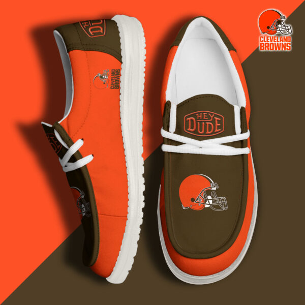 Tubopro Cleveland Browns Personalized Hey Dude Shoes For Men And Women