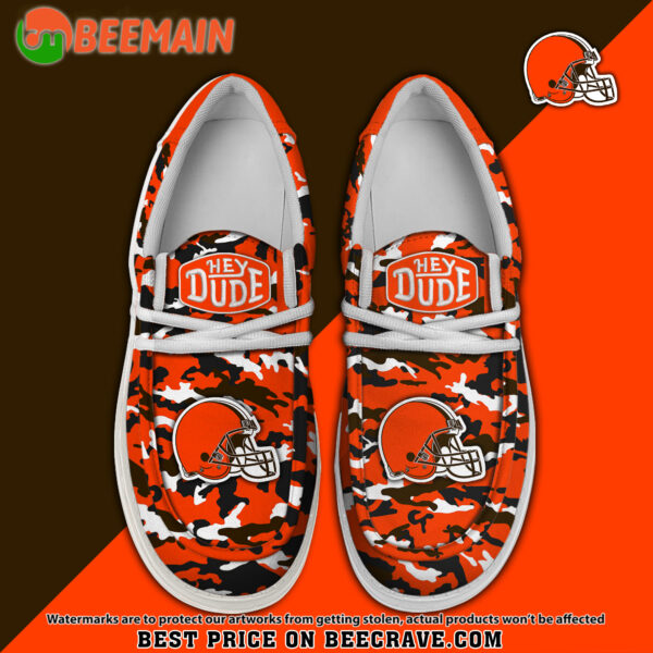 Tubopro Cleveland Browns Personalized Hey Dude Shoes For Men And Women