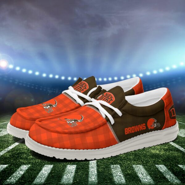 Tubopro Cleveland Browns Personalized Hey Dude Shoes For Men And Women - Image 4