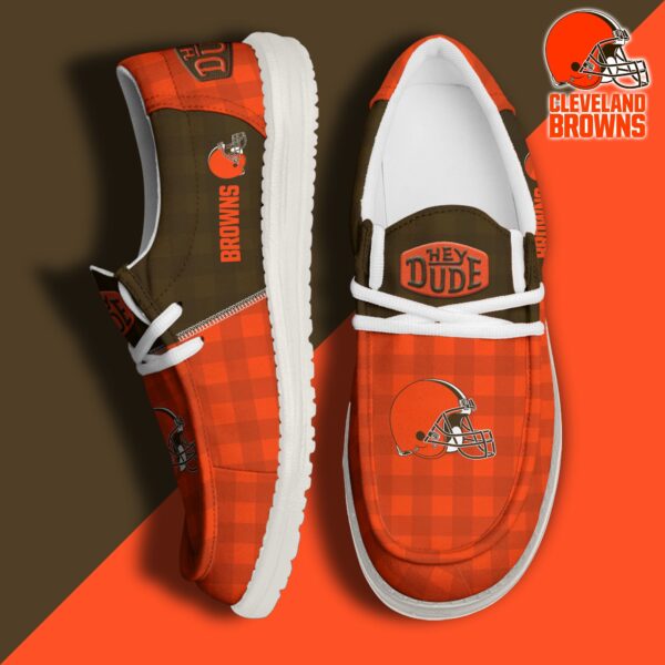 Tubopro Cleveland Browns Personalized Hey Dude Shoes For Men And Women