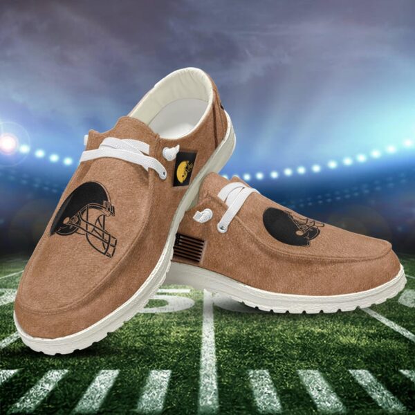 Tubopro Cleveland Browns Personalized Hey Dude Shoes For Men And Women