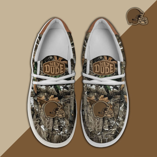 Tubopro Cleveland Browns Personalized Hey Dude Shoes For Men And Women