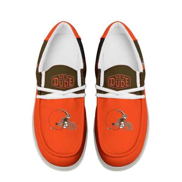 Tubopro Cleveland Browns Personalized Hey Dude Shoes For Men And Women - Image 5