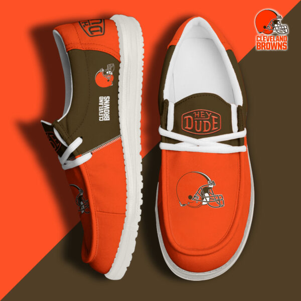 Tubopro Cleveland Browns Personalized Hey Dude Shoes For Men And Women