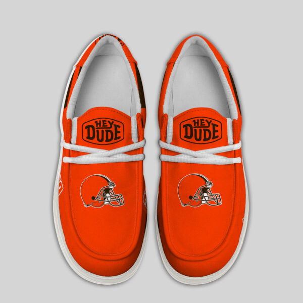 Tubopro Cleveland Browns Personalized Hey Dude Shoes For Men And Women - Image 4