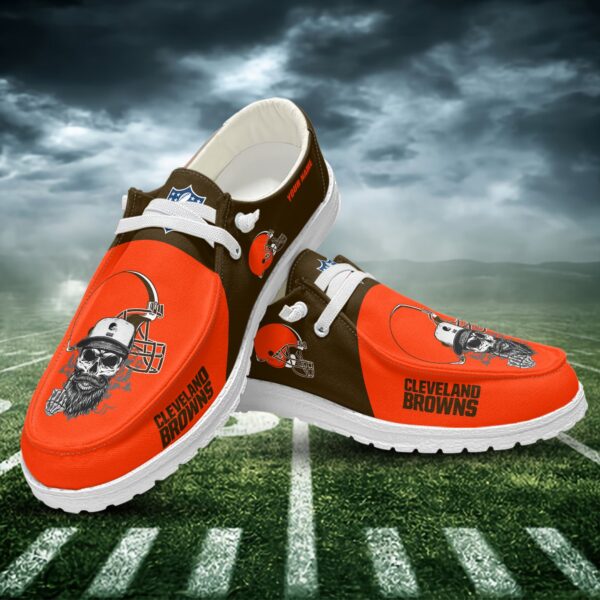 Tubopro Cleveland Browns Personalized Hey Dude Shoes For Men And Women