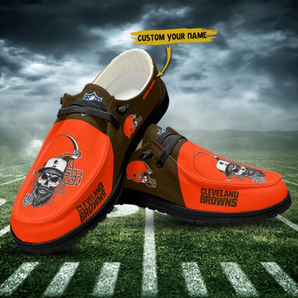 Tubopro Cleveland Browns Personalized Hey Dude Shoes For Men And Women - Image 4