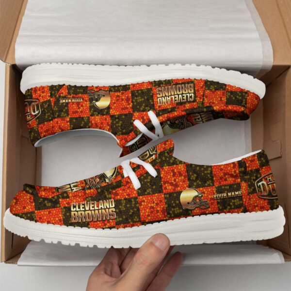 Tubopro Cleveland Browns Personalized Hey Dude Shoes For Men And Women - Image 2