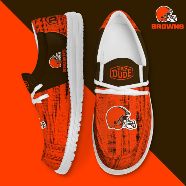 Tubopro Cleveland Browns Personalized Hey Dude Shoes For Men And Women