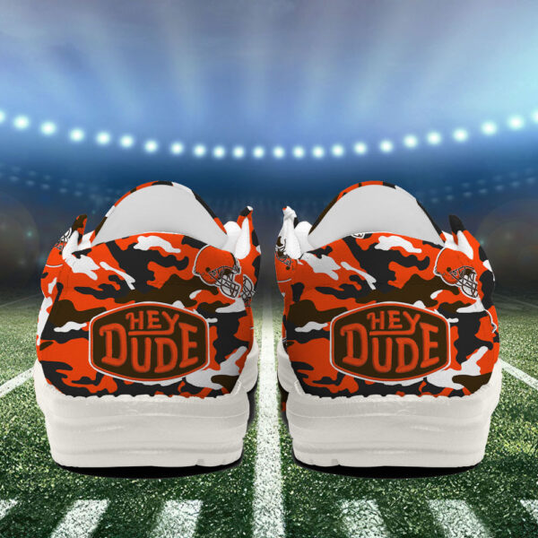 Tubopro Cleveland Browns Personalized Hey Dude Shoes For Men And Women - Image 4