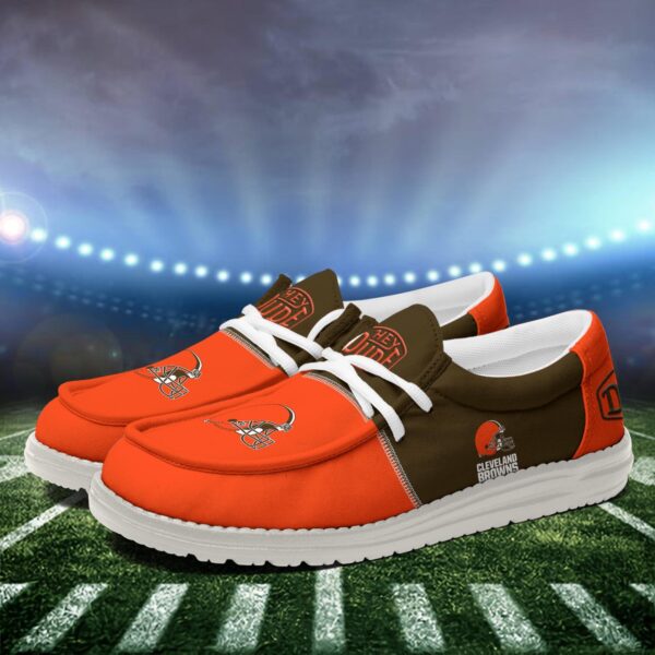 Tubopro Cleveland Browns Personalized Hey Dude Shoes For Men And Women - Image 4